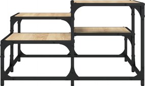 vidaXL Τραπεζάκι Σαλονιού Sonoma Δρυς 68 x 68 x 40 εκ. Επεξεργ. Ξύλο