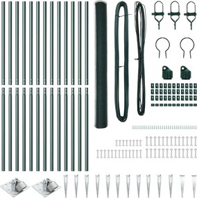 vidaXL Στύλος Περιφράξεων Πράσινο