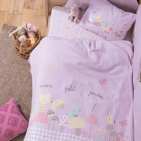 Κουβέρτα Πικέ Κούνιας (110x150) Nef-Nef Homeware Mon Petit Jardin