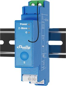 Shelly Qubino Pro 1 DIN rail Relay, 1-channel, Z-Wave