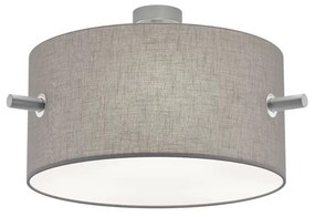 Φωτιστικό Οροφής 65xH35cm Τρίφωτο 3xE27 Νίκελ ΜατTrio Lighting Camden 608300307