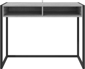 vidaXL Γραφείο Γκρίζο Σονομα 100 x 50 x 75 cm Επεξεργασμένο ξύλο
