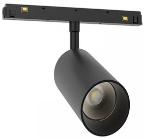 Σποτ Μαγνητικής Ράγας 20411 15W 4000K 1312Lm On/Off 13x6cm Black