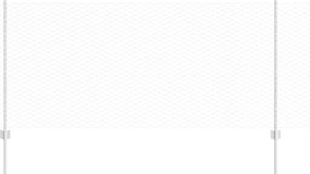 vidaXL Τεντώτο με στήριγμα Ασημί 1 x 100 m Ατσάλι