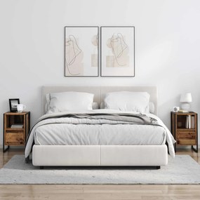 vidaXL Κομοδίνο Παλιό Ξύλο 39,5 x 30 x 50 εκ Επεξεργασμένο ξύλο