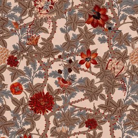 Ταπετσαρία The Flowering WP20730 Multi-Pink MindTheGap Bamboo,Ξύλο