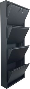 Shoe Cabinet Garda 4 - Black Black