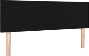 vidaXL Κεφαλάρι Σκούρο Καφέ 160 cm ύφασμα