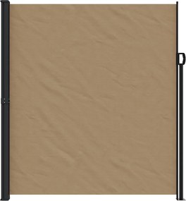 vidaXL Σκίαστρο Πλαϊνό Συρόμενο Taupe 220 x 500 εκ.