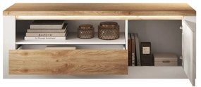 Έπιπλο Τηλεόρασης Ανθρακί Οξειδωμένο 121x43x57
