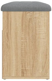 vidaXL Παπουτσοθήκη Sonoma Δρυς 82x32x45,5 εκ. από Επεξεργασμένο Ξύλο