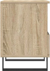 vidaXL Κομοδίνα 2 τεμ. Sonoma Δρυς 40 x 35 x 50 εκ. από Επεξεργ. Ξύλο