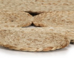 vidaXL Χαλί Χειροποίητο Πλεκτό 90 εκ. από Γιούτα