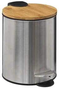 Κάδος Απορριμμάτων 3Lt 07.174863 Inox-Natural Ανοξείδωτο Ατσάλι