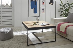 Bali Καρεκλα Relax Μαύρη + Υποπόδιο 83x86x102 cm