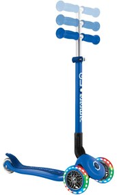 Globber Scooter Primo Foldable Lights Navy Blue