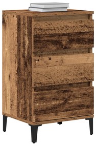 vidaXL Κομοδίνο Παλιού Ξύλου 40x35x70 cm Κατασκευασμένο Ξύλο