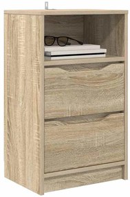 vidaXL Κομοδίνο Δρύς Sonoma 40 x 30 x 467 εκ Επεξεργασμένο ξύλο