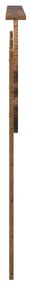 vidaXL Κεφαλάρι με κεφαλάρι Παλιό Ξύλο 140 cm Επεξεργασμένο ξύλο