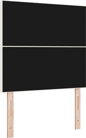 vidaXL LED κεφαλάρι με φώτα λωρίδας LED Κρεμ 80 cm Πολυεστέρας