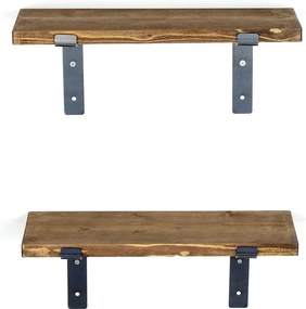 Decorative Wooden Wall Shelf Lam003 Black
Walnut