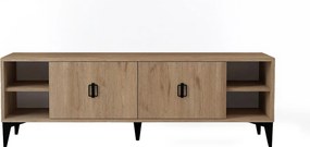 Έπιπλο Τηλεόρασης Sapphire Δρυς CREDRA 150x35x15