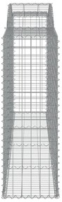 vidaXL Συρματοκιβώτια Τοξωτά 20 τεμ. 300x50x140/160 εκ. Γαλβαν. Ατσάλι