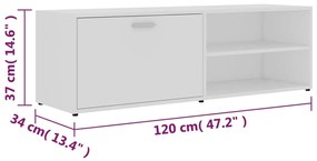 ΈΠΙΠΛΟ ΤΗΛΕΟΡΑΣΗΣ ΛΕΥΚΟ 120 X 34 X 37 ΕΚ. ΑΠΟ ΜΟΡΙΟΣΑΝΙΔΑ 801152