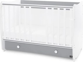 BED DREAM NEW 60/120 COLOUR WHITE/STONE GREY