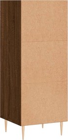 vidaXL Ντουλάπι Καφέ Δρυς 34,5x32,5x90 εκ. Επεξεργασμένο Ξύλο