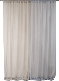 Κουρτίνα με Τρέσα 140x270 1060 Μπεζ Viopros