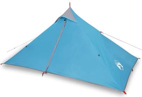 vidaXL Κρεμαστή Σκηνή Tipi 1 Ατόμου Αδιάβροχη Μπλε