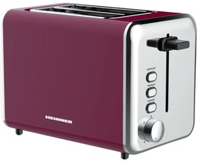 HEINNER TP-1000BG Φρυγανιέρα 2 Θέσεων 850W Μωβ