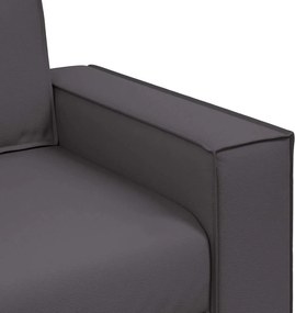 vidaXL Διθέσιος καναπές Γκρι 180 cm Τεχνητό Δέρμα