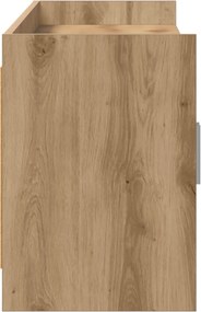 vidaXL Ντουλάπι TV 168 x 33 x 47 εκ. Artisan Δρυς Επεξεργασμένο Ξύλο