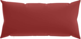 vidaXL Κάλυμμα Μαξιλαριού 6 pcs HEERLEN Κόκκινο 40 x 80 cm Πολυεστέρας