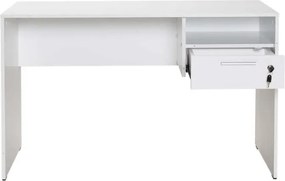 Γραφείο εργασίας Concept Megapap χρώμα λευκό 120x60x75εκ.