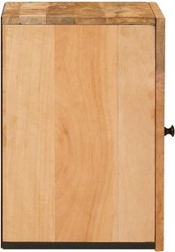 vidaXL Κρεμαστό ντουλάπι Καφέ 38 x 33,5 x 48 εκ. Στερεό ξύλο μάνγκο
