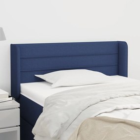 vidaXL Κεφαλάρι με Πτερύγια Μπλε 83x16x78/88 εκ. Υφασμάτινο