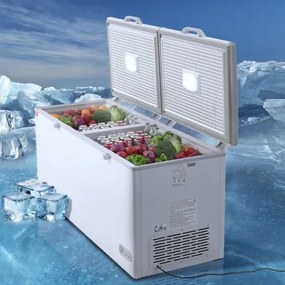 VEVOR Chest Freezer 19.8 cu.ft / 561 L Large Deep Freezer &amp; 4 Removable Baskets