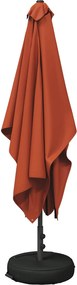 vidaXL Ομπρέλα Κήπου 200 x 300 cm Πολυεστέρας Ορθογώνιος Τερακότα
