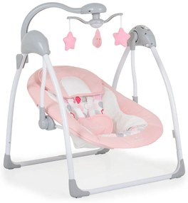 Ηλεκτρικό Ρηλάξ - Κούνια (0-6 Μηνών/Έως 9kg) Cangaroo Jessica Pink