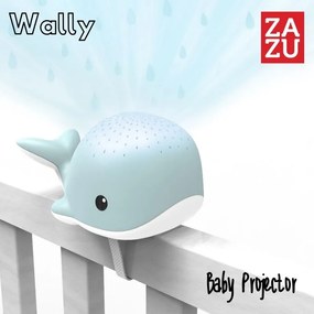 Φάλαινα  Wally the Whale προβολέας ύπνου Ωκεανού με λευκούς ήχους  ZA-WALLY-01 Zazu