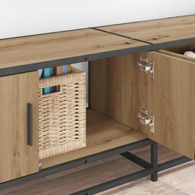 vidaXL Ντουλάπι TV artisan δρυς 240 x 35 x 41 εκ Επεξεργασμένο ξύλο