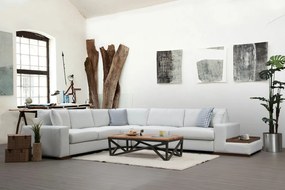 Corner Sofa Loop 21 White