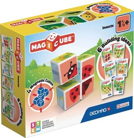 Παιχνίδι "Magicube Ζουζούνια & Έντομα" Geomag