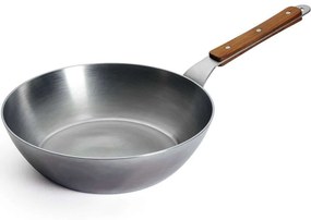 Τηγάνι - Σωτέζα Carbon Steel 728CS 28cm Silver-Brown Woll 28cm Steel