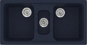 Sanitec Classic 325 (97×51) - Γρανιτένιος νεροχύτης - Granite BLUE