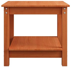 vidaXL Τραπεζάκι σαλονιού Καφέ κεριού 50 x 50 x 45 cm