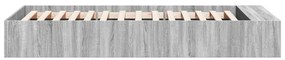 vidaXL Πλαίσιο Κρεβατιού Γκρι Sonoma 90 x 190 εκ. Επεξεργασμένο Ξύλο